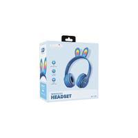 Sunix BLT-43 On-Ear Bluetooth Headphones Blue