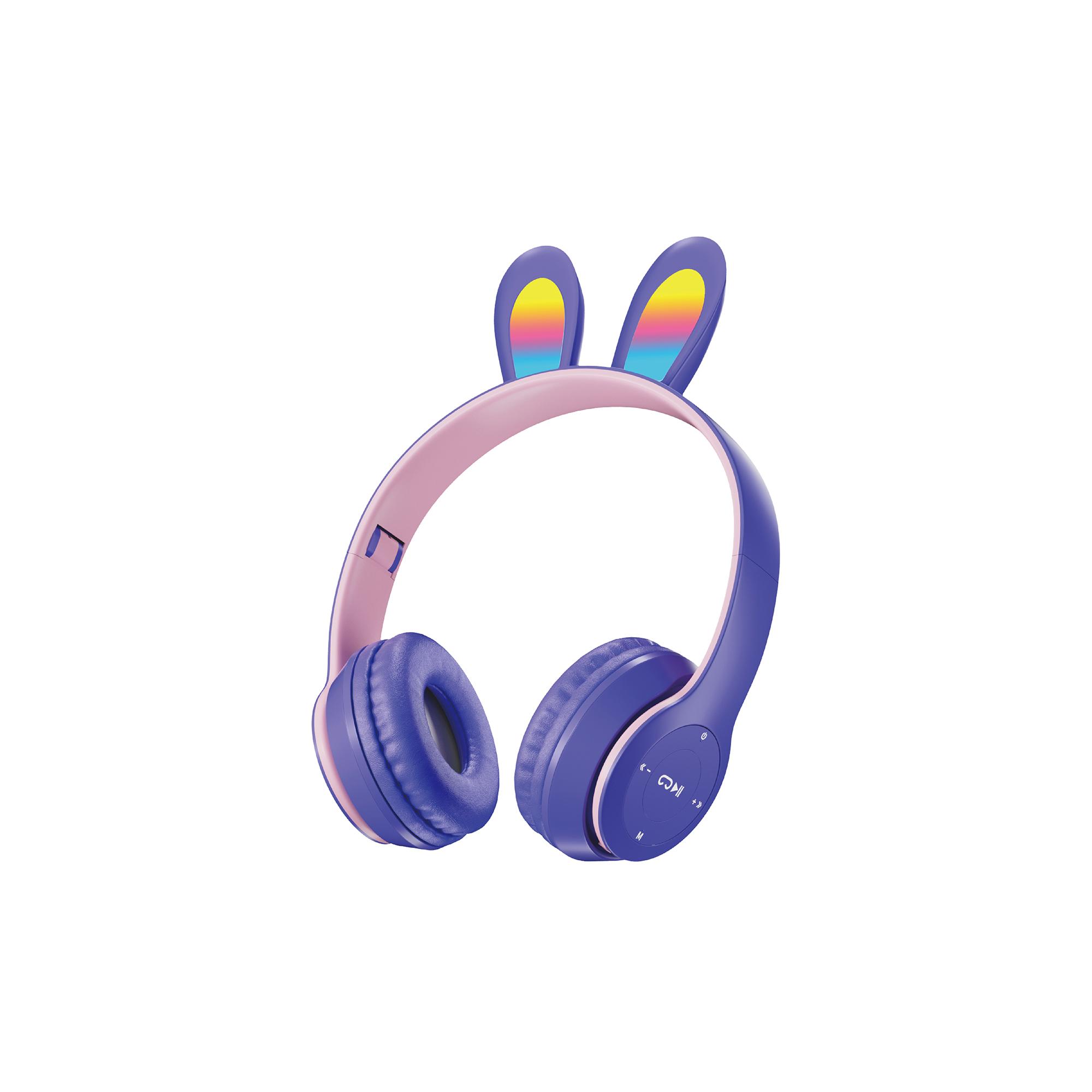 Sunix BLT-43 On-Ear Bluetooth Headphones Purple