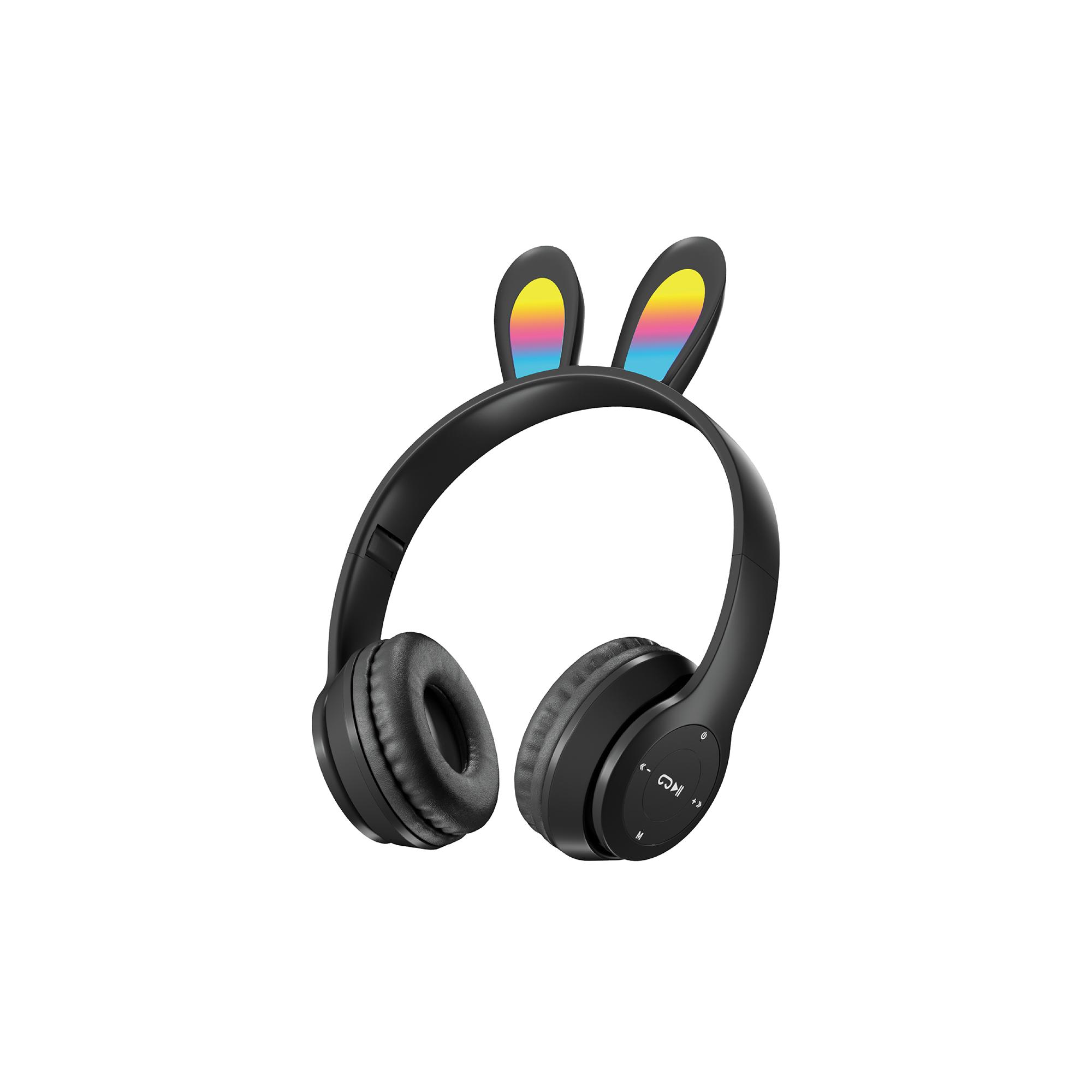 Sunix BLT-43 On-Ear-Bluetooth-Kopfhörer Schwarz