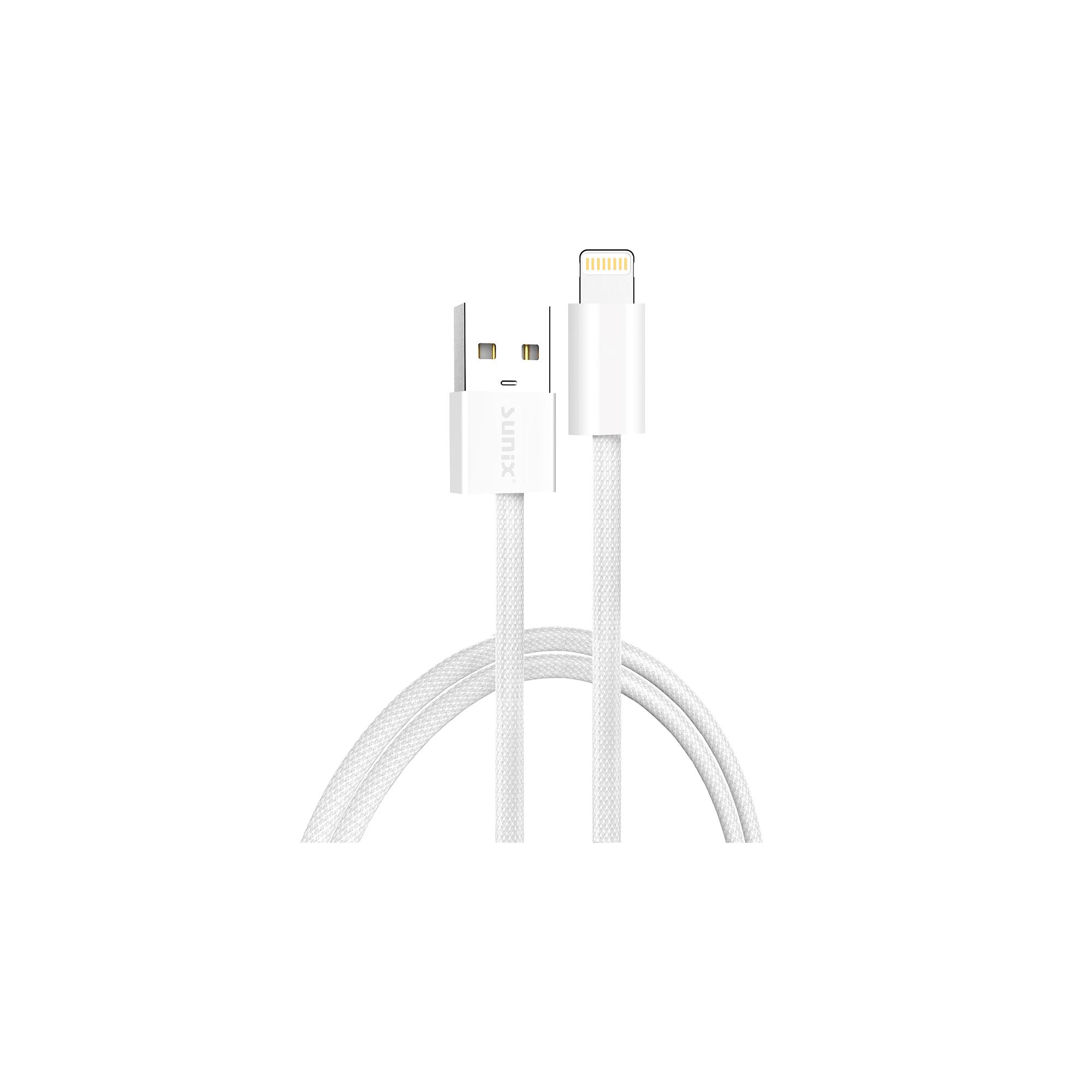 Sunix IP-17 2.4A USB-C ZU LIGHTNING KABEL (2M)