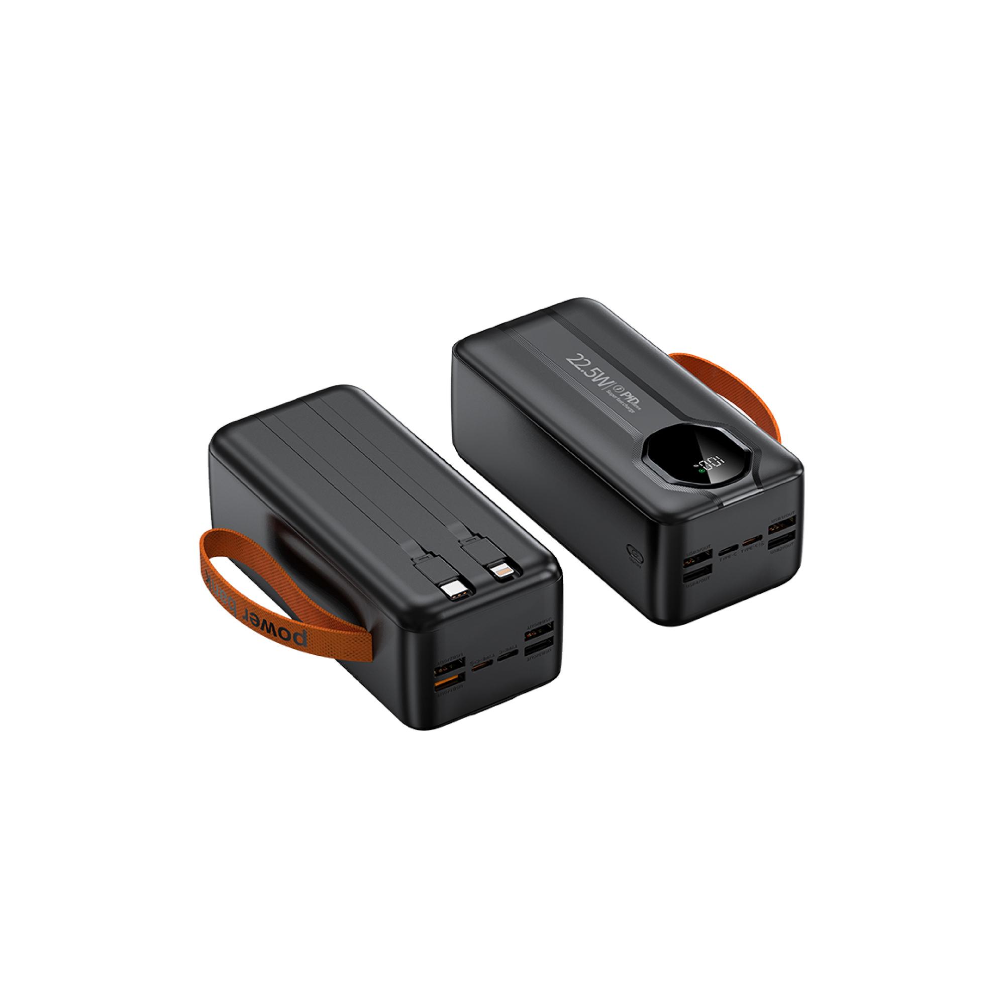 Sunix PB-80 50.000 mAh Powerbank Black 