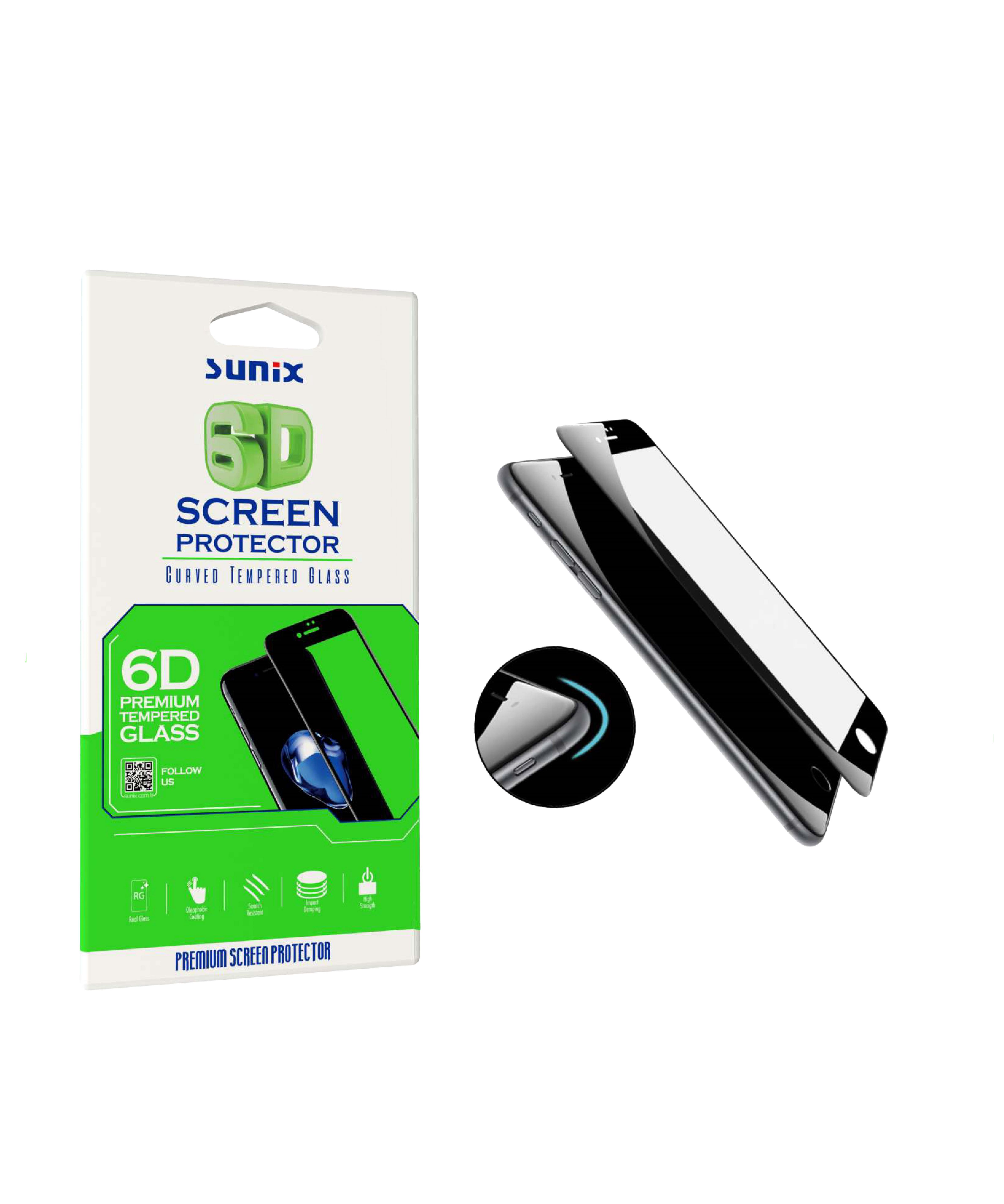Sunix 6D Displayschutzglas / APPLE
